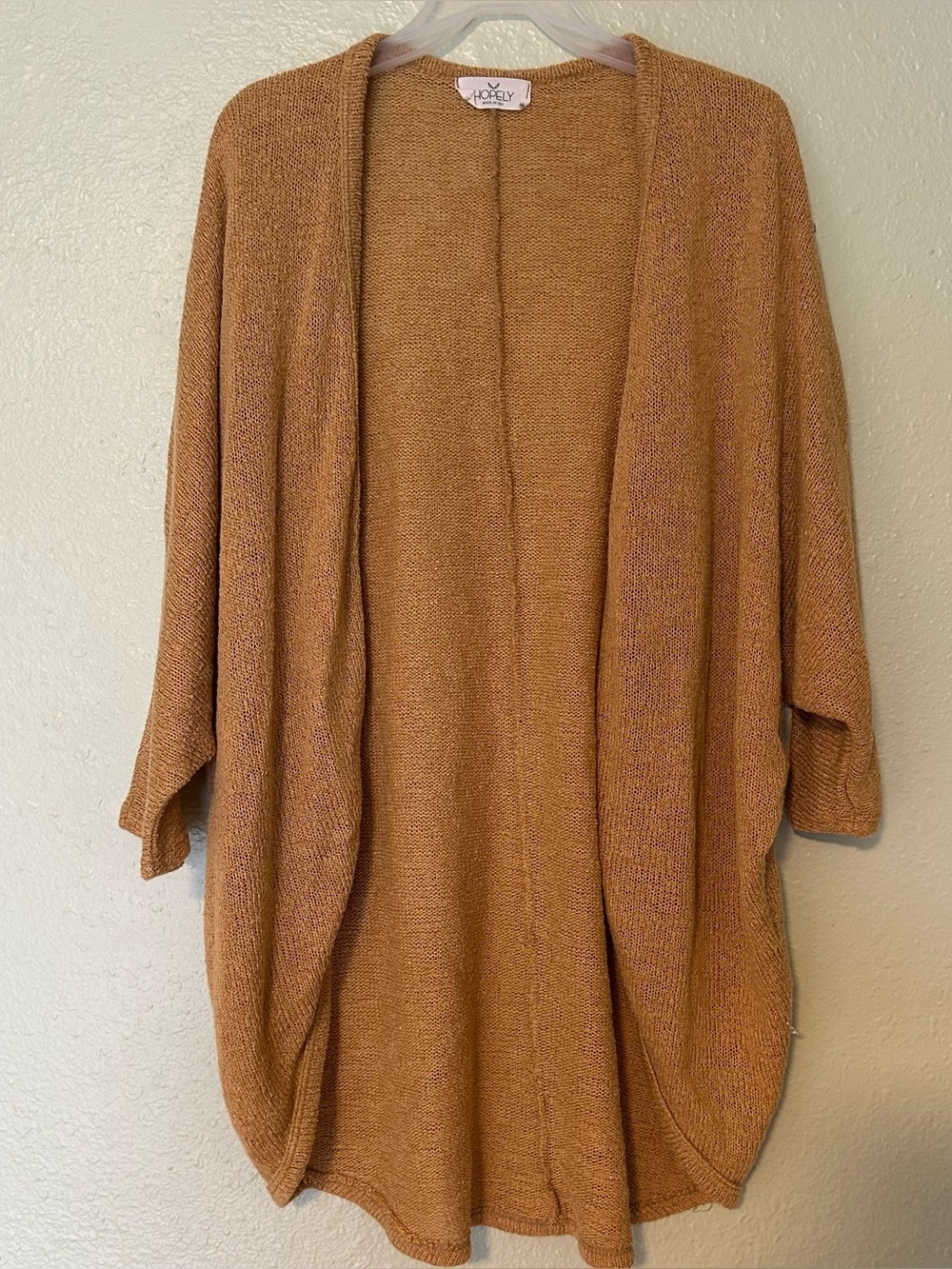 Mustard Yellow Cardigan